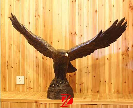 Home decor bronze eagle statue